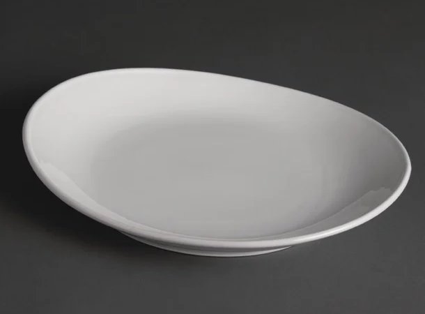 Olympia Whiteware Steak Plates 300mm