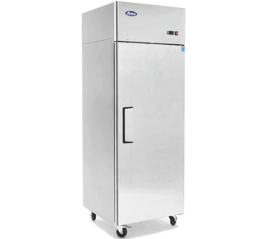 Atosa YBF9206GR Slimline Single Door Upright Fridge 450Ltr