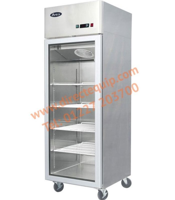 Atosa YCF9401GR Glass Door Display Fridge 450Ltr
