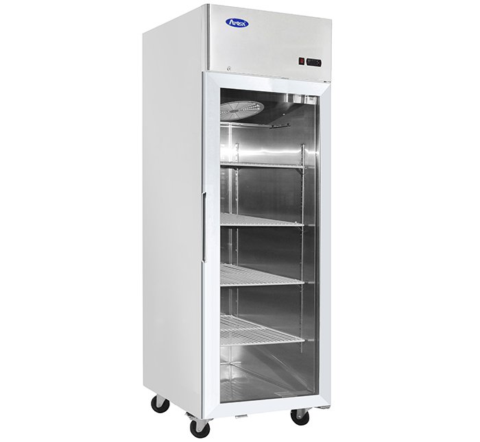 Atosa YCF9401GR Glass Door Display Fridge 450Ltr