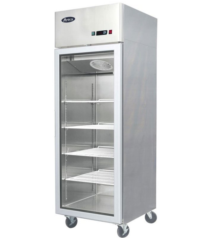 Atosa YCF9407GR Glass Door Display Freezer 450Ltr
