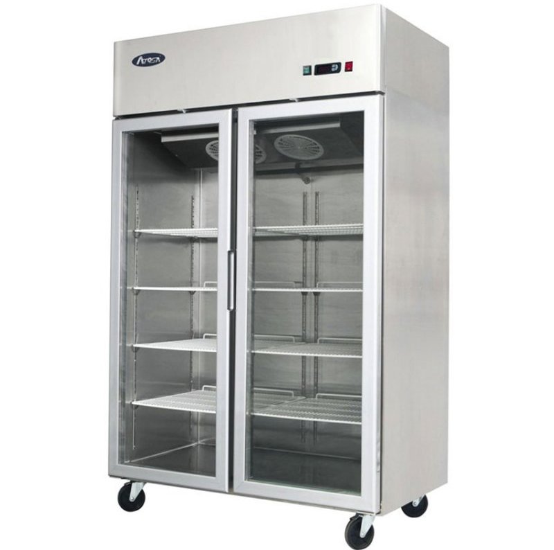 Atosa YCF9408GR Glass Door Display Freezer 900Ltr