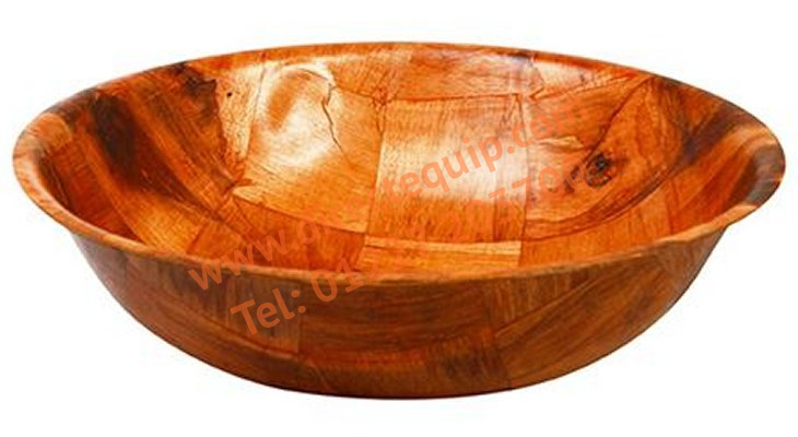 Round Woven Wood Bowls