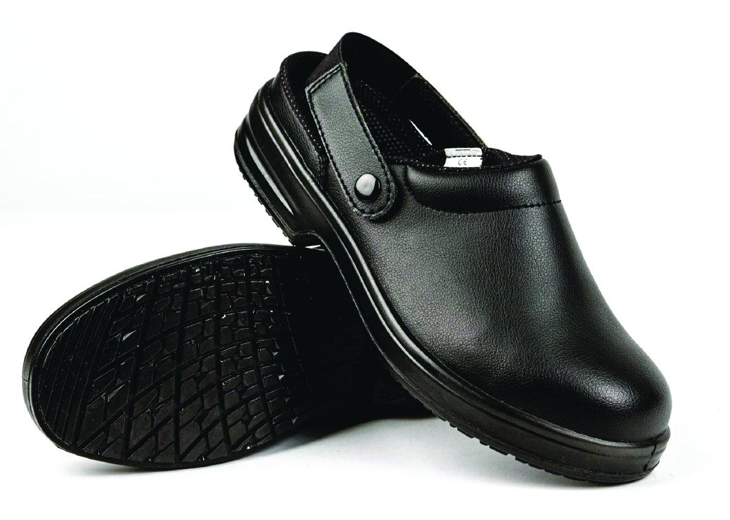 Chefs Safety Clog Black