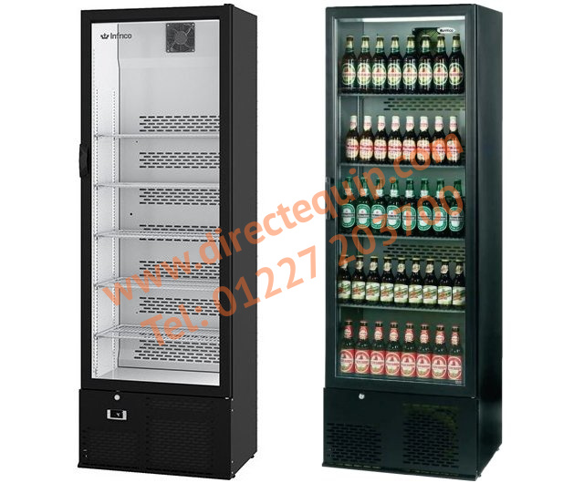 Infrico ZX10 Upright Bottle Cooler Cap: 324 Bottles
