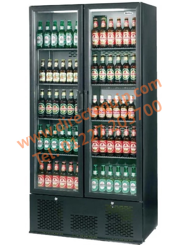 Infrico ZX20 Upright Double Door Bottle Cooler Cap: 492 Bottles
