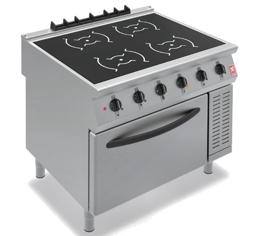 Falcon F900 i91104 Induction Range 4 x 3.5kW Oven 6.2kW