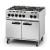Lincat OD8007 6 Burner Dual Fuel Range W900mm - view 3