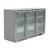 Blizzard BAR3SS 3 Door Bar Bottle Cooler W1350mm - view 1