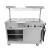 Parry MSB12G Mobile Bain Marie Servery with Heated Gantry W1200mm Cap: 72 Plated Meals - view 3