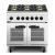 Lincat PHDR01 Phoenix 6 Burner Dual Fuel Oven Range - view 1