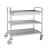 Stainless Steel 3 Tier Deep Tray Clearing Trolley - view 1