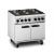 Lincat PHGR01 Phoenix Natural Gas 6 Burner Oven Range - view 2