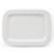 Olympia Whiteware Rounded Rectangular Plates 230mm - view 2