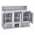 Sterling Pro Cobus SPU903PZ 3 Door Granite Top Pizza Counter W1365mm - view 2