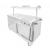 Parry MSF12G Mobile Servery with Heated Gantry W1200mm Cap: 72 Plated Meals - view 4