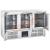 Sterling Pro Cobus SPU303 3 Door Refrigerated Counter W1365 x H850mm - view 2