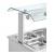 Inomak MRV711 Bain Marie Hot Cupboard with Double Sneeze Screen 3 x 1/1GN - view 2