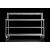 NordStar STCMCB1800MS Mobile Centre Table with Mid Shelf & 1 Tier Heated Gantry W1800mm - view 3