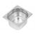 Vogue Heavy Duty Stainless Steel 1/6 Gastronorm Pan Depth 100mm - view 1