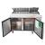 Atosa MPF8202GR 2 Door Refrigerated Prep Counter W1700mm - view 4