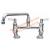 Aquajet 1/2" Mixer Tap with Lever Controls & 300mm Swivel Spout AJ-B-312L - view 1