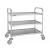 Stainless Steel 3 Tier Clearing Trolley Medium - view 1