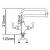 Aquajet 1/2" Mixer Tap with Lever Controls & 450mm Double Jointed Spout AJ-B-2DJ18L - view 2