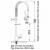 Aquajet 10 Short, Deck Mounted Pre-Rinse Spray AJPR10-SH - view 2