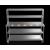 NordStar DTCMCB1800MS Mobile Centre Table with Mid Shelf & 2 Tier Heated Gantry W1800mm - view 4