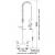 Aquajet 30 Standard, Deck Mounted Pre-Rinse Spray AJPR30-ST - view 2