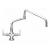 Aquajet 1/2" Mixer Tap with Lever Controls & 450mm Double Jointed Spout AJ-B-2DJ18L - view 1