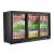Sterling Pro Green SP3HC-BS Triple Door Bottle Cooler - view 1