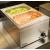 Lincat LBMW Wet Well Bain Marie with 2 x 1/4 Gastronorm Pans & Lids - view 2