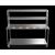 NordStar DTCMCB1800 Mobile Centre Table with 2 Tier Heated Gantry W1800mm - view 3