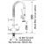 Aquajet 20 Super Short, Deck Mounted Pre-Rinse Spray AJPR20-SS - view 2