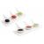 Olympia Whiteware Miniature Spoon Shape Dipping Bowls - view 3