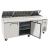 Atosa MPF8203GR 3 Door Refrigerated Prep Counter W2365mm - view 1