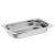 Vogue Stainless Steel 1/4 Gastronorm Pan Depth 40mm - view 1