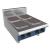 Blue Seal E514S-B 4 Plate Electric Hob Bench Model W600mm 10.4kW - view 2