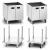 Lincat OA8936 Opus 800 Worktop W600mm - view 4
