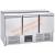 Sterling Pro Cobus SPU300SL 3 Door Saladette Counter W1365mm - view 1