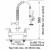 Aquajet 30 Super Short, Deck Mounted Pre-Rinse Spray AJPR30-SS - view 2
