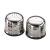 Mini Jumbo Stainless Steel Salt & Pepper Set - view 3
