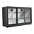 Sterling Pro Green SP3HC-BS Triple Door Bottle Cooler - view 2