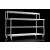 NordStar STCMCB1800MS Mobile Centre Table with Mid Shelf & 1 Tier Heated Gantry W1800mm - view 1