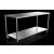 Nordstar Mobile Centre Table with One Undershelf 1800mm - view 1