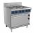 Blue Seal E56S 6 Plate Electric Range Convection Oven W900mm - view 2