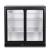 Prodis NT2BSLO-LE Low Energy Low Profile Double Sliding Door Bottle Cooler - view 2