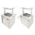 Parry FS-HBW2 Flexi-Serve Hot Cupboard with Wet Well Bain Marie Top - view 2
